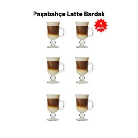 Paşabahçe 55141 İrish 6'lı Kulplu Latte Bardak