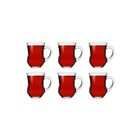 Paşabahçe 55373 Dem Kulplu 6'lı Çay Bardak