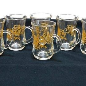 Paşabahçe 55411 6'lı Kulplu Çay Bardağı
