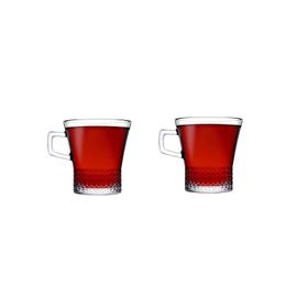 Paşabahçe 55703 2' li Kuvars Kulplu Cam Bardak