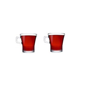 Paşabahçe 55703 2' li Kuvars Kulplu Cam Bardak