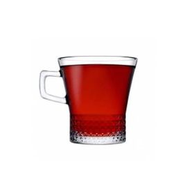 Paşabahçe 55703 Şeffaf Kuvars Kulplu Çay Kahve Kupası