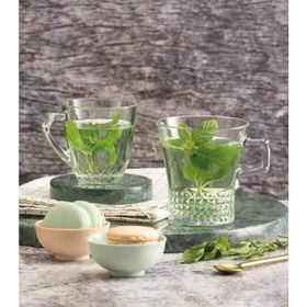 Paşabahçe 55703 Şeffaf Kuvars Kulplu Çay Kahve Kupası