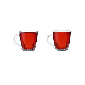 Paşabahçe 55713 Safir 2'li Kulplu Cam Bardak