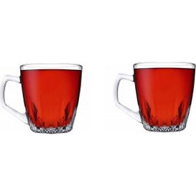 Paşabahçe 55713 Safir 2'li Kulplu Cam Bardak