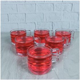 Paşabahçe 55833 Şeffaf 6'lı Kupa