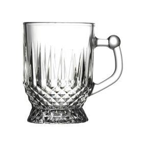 Paşabahçe 55871 6 Adet 170 cc Elmas Kulplu Çay Bardağı