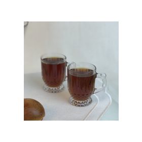 Paşabahçe 55871 6 Adet 170 cc Elmas Kulplu Çay Bardağı