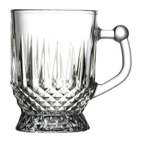 Paşabahçe 55871 6 Adet 170 cc Elmas Kulplu Çay Bardağı