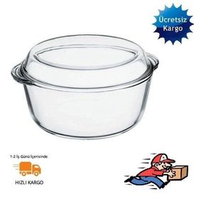 Paşabahçe 59013 3150 cc Yuvarlak Kapaklı Granit Borcam