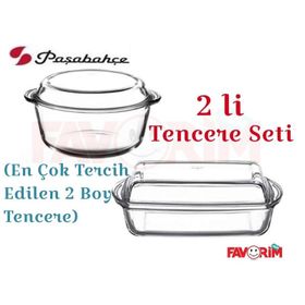 Paşabahçe 59013-59010 2 Li Tencere Seti Borcam