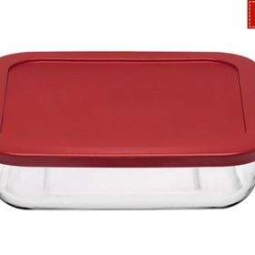 Paşabahçe 59024 3200 CC Borcam Kare Silikon Kapaklı Tepsi