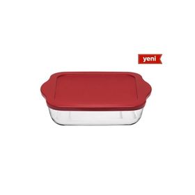 Paşabahçe 59034 Plastik Kapaklı Borcam Tepsi
