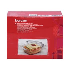 Paşabahçe 59039 Kare Kapaklı Borcam