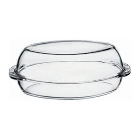 Paşabahçe 59052 2850 CC Oval Kapaklı Borcam Tencere