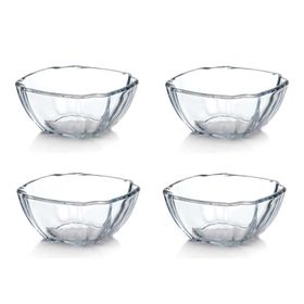 Paşabahçe 59704 Mini Fırın Kabı Kare 4 Lü Set Borcam