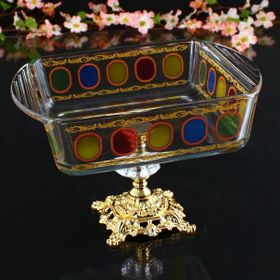 Paşabahçe 59854 Midi Kapaklı Kare 21x16 cm 1040 cc Borcam Tepsi