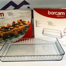 Paşabahçe 59864 1320 cc Borcam Dikdörtgen Tepsi