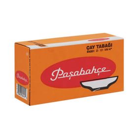 Paşabahçe 6'lı Sade Çay Tabağı