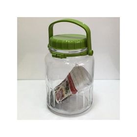 Paşabahçe 8005 3 lt Yeşil Kapak Kavanoz