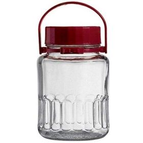Paşabahçe 80066 Garden Kapaklı Mor Kavonoz