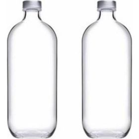 Paşabahçe 80356 1 lt 2 Adet İconic Bottle Şişe