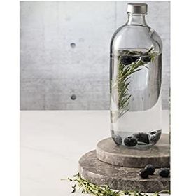 Paşabahçe 80356 Iconic1 Litre Cam Su Şişesi