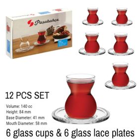 Paşabahçe 96575 6'lı Etnik Çay Seti