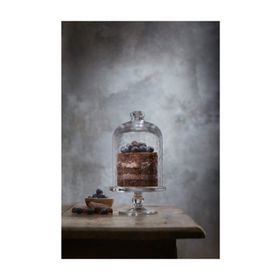 Paşabahçe 96697 Midi Patisserie 23 cm Ayaklı Servis Fanusu