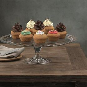 Paşabahçe 96804 Maxı Patısseria Ayaklı Servis Tabağı