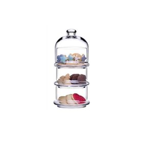Paşabahçe 96815 Villa Patisserie 3 Katlı Cam Kurabiyelik