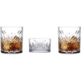 Paşabahçe 96818 Timeless 3 Parça Viski Bardak Seti