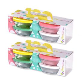 Paşabahçe 96840 Pudding 310 cc 8'li Cam Saklama Kabı