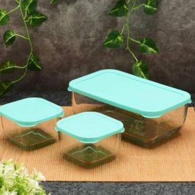 Paşabahçe 96881 3'lü Snowbox Saklama Kabı Seti