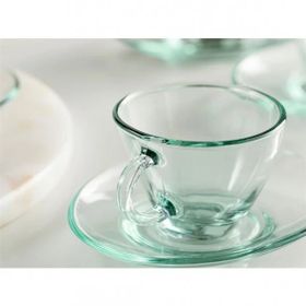 Paşabahçe 98396AV Su Yeşili 4'lü Çay Nescafe Fincan Takımı