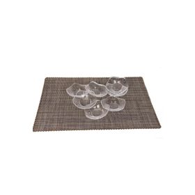 Paşabahçe 9x9.5 cm 6'lı Denizli Cam El İmalatı Mini Yıldız Sosluk Kase