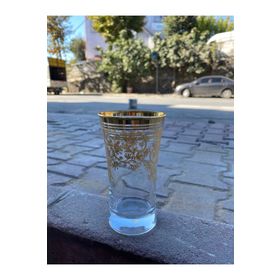 Paşabahçe Altın Yaldızlı 6 Kişilik Meşrubat Bardağı