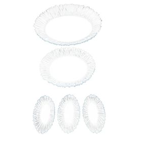 Paşabahçe Aurora 5'li Oval Tabak