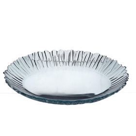 Paşabahçe Aurora Oval Dekoratif Tekli Servis Tabağı