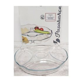 Paşabahçe Basic 25 cm Bölmeli Tabak