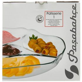 Paşabahçe Basic 25 cm Bölmeli Tabak
