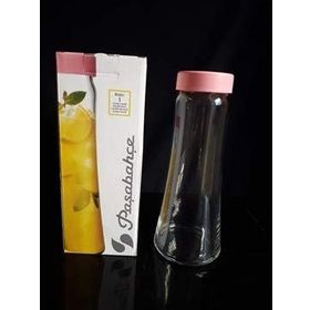 Paşabahçe Basıc Pembe Kapaklı Şişe