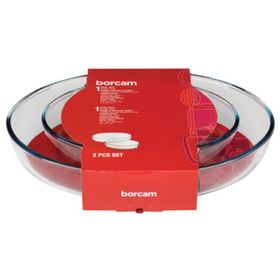 Paşabahçe Borcam 2'li Oval Set