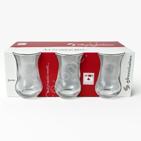 Paşabahçe Çifte Belli 6'lı Çay Bardağı Takımı
