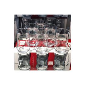 Paşabahçe Çifte Belli Yeni Model 6 Adet Çay Bardağı