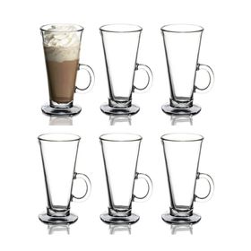 Paşabahçe Colombian 6'lı 263 cc Kulplu Latte Bardağı