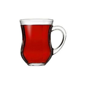 Paşabahçe Dem Kulplu 6'lı Çay Bardak
