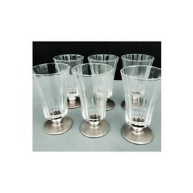 Paşabahçe Diamond Gümüş 6'lı Kahve Yanı Su Bardağı Takımı