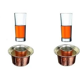 Paşabahçe Ehlikeyf Bakır 2 Kişilik Özel Set Bardak