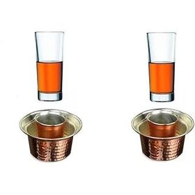Paşabahçe Ehlikeyf Bakır 2 Kişilik Özel Set Bardak
